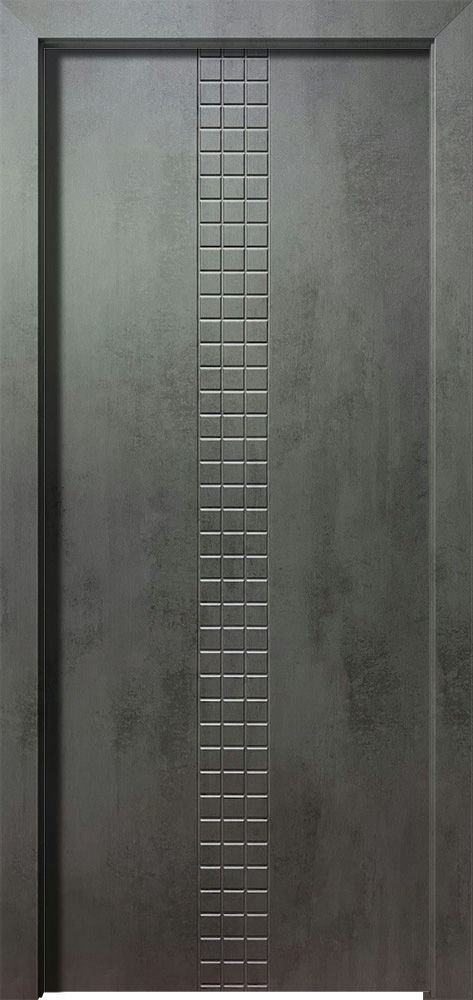 Экошпон с фрезеровкой серый камень 57806-77А Time 96ПГ